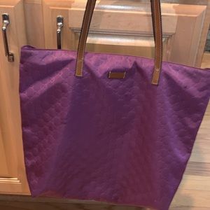 AUTHENTIC GUCCI TOTE! BEAUTIFUL PURPLE
